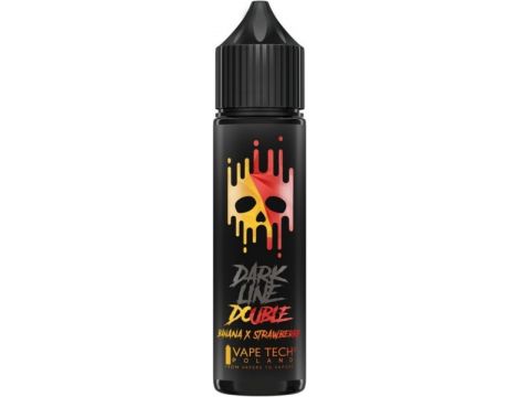 Longfill DARK LINE Double 8/60ml - Banana Strawberry